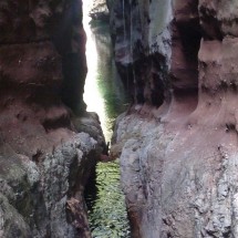 Very narrow this gorge